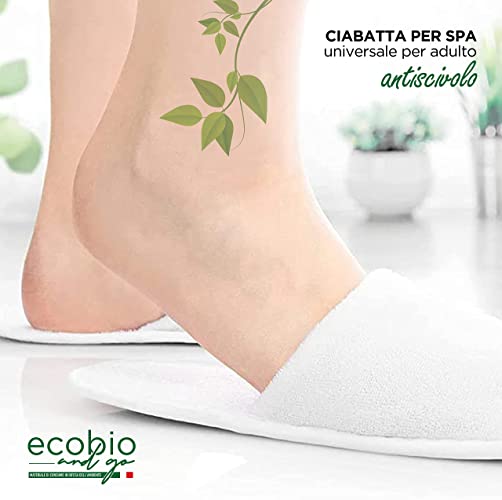 Ecobio and Go Pantofole di Cortesia per Hotel e spa (200 pcs)